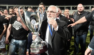 Greek football club president apologizes after gun incident