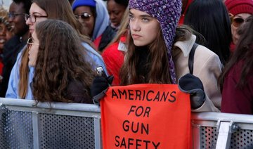 ‘No more’ or we vote you out: students lead huge US anti-gun rallies