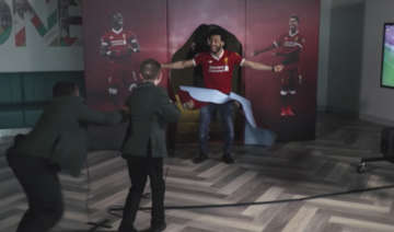 Video of Liverpool’s Mohamed Salah surprising competition winners goes viral