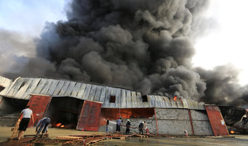 Major fire at Yemen's Hodeidah port destroys aid supplies
