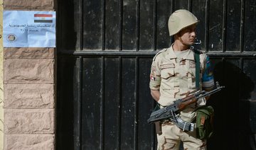 Egypt says 6 militants, 2 soldiers killed in Sinai operation