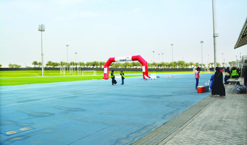 Big cheers for participants in women’s races in Jeddah