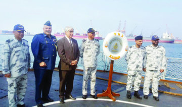 Pakistan Navy ship visits Jeddah port