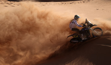 Off-road racers compete in the grueling Dakar Rally