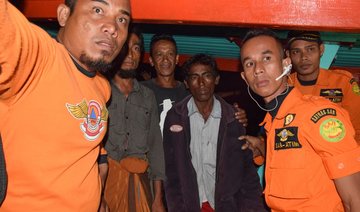 Stranded Rohingya rescued by Indonesian fishermen