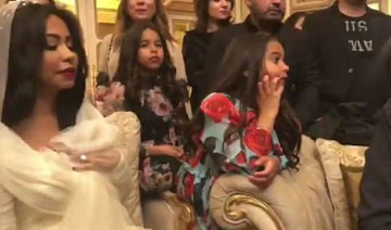Daughters of Egyptian singer Sherine sparkle in floral Dolce & Gabbana dresses