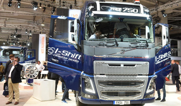 Swedish truck maker Volvo rides demand boom, but supply chain under pressure