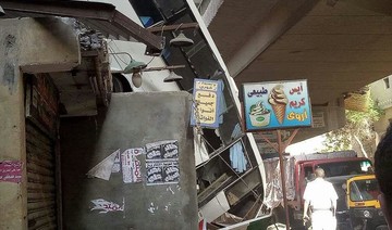 Bus falls off main Cairo bridge, driver dies