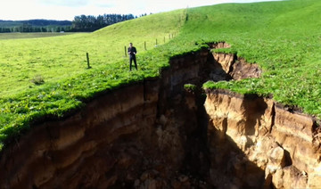New Zealand sinkhole reveals glimpse into 60,000-year-old volcano
