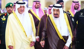 Saudi King Salman receives dignitaries in Jeddah