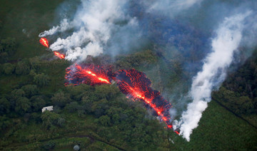 Two huge fissures open on Hawaii’s Kilauea volcano, but some residents prefer to stay