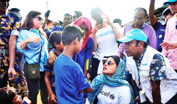 Priyanka calls for more help for Rohingya children