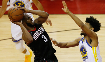 Rockets outlast Warriors 98-94, edge closer to NBA Finals