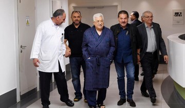 Palestinian president expected to leave hospital Sunday: sources