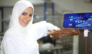Giving the art of chocolate  a Saudi touch