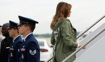 ‘I really don’t care’: US First Lady Melania Trump jacket stuns on migrant visit