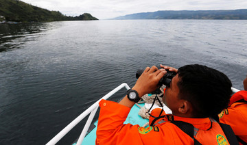 Indonesia identifies location of ferry that sank in volcano crater lake