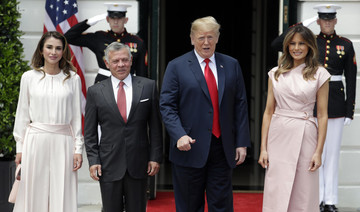 Trump welcomes Jordan’s King Abdullah to White House