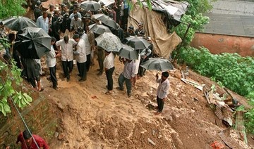 Mudslide kills 5 Indian paramilitary soldiers in northeast