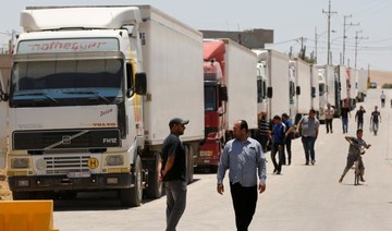 Jordanians rush 26 trucks of aid to southern Syria