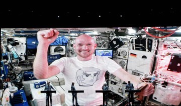 ISS astronaut drops in on Kraftwerk gig, plays duet from space