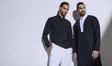 Saudi designer Hatem Alakeel fuses sportswear and traditional attire