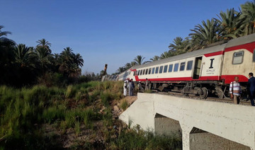 Egyptian passenger train derails near city of Aswan; 6 hurt