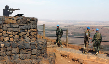 Russian forces join UN peacekeepers on Golan Heights frontier patrol