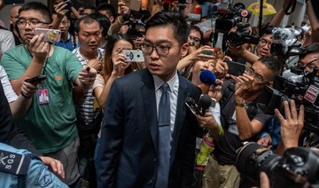 Hong Kong independence activist attacks Beijing at press club talk
