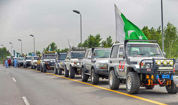 Azadi March convoy leaves Peshawar for Hazara