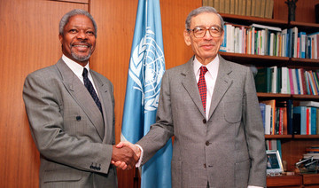 Tributes pour in for UN chief who strove for Mideast peace
