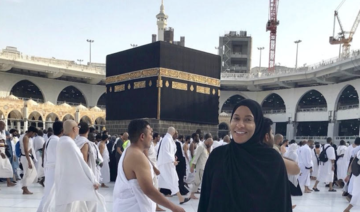 US Olympic fencing medalist Ibtihaj Muhammad expresses her delight at performing Hajj