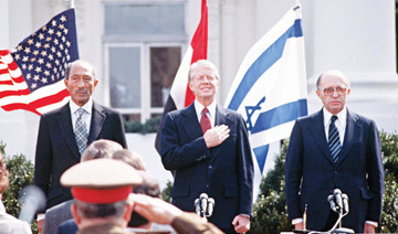 The peace of the Camp David Accords was undermined by the failure to resolve the Israeli-Palestinian conflict