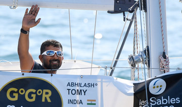 Rescued Indian and Irish sailors reach remote island