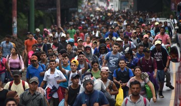 Trump targets Democrats as more than 2,000 Honduran migrants resume journey to the US