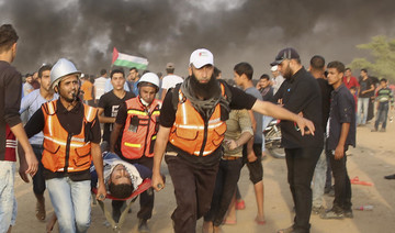 At least 130 Gazans hit by Israeli gunfire: Palestinian ministry