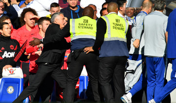 Jose Mourinho plays down touchline melee after ‘awful’ Chelsea draw