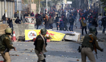 Anti-India protests in Kashmir after troops kill 2 rebels
