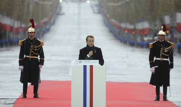 In solemn Paris ceremony, Macron leads global WW1 Armistice commemorations