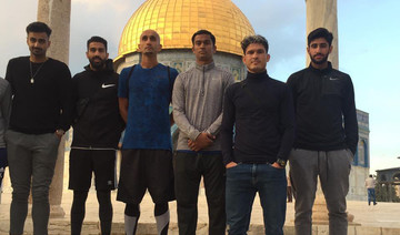 Pakistan football team visits Al Aqsa Mosque in Jerusalem