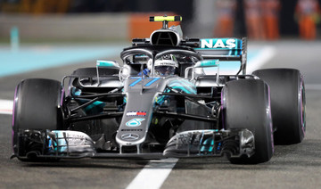 Valtteri Bottas sets the early pace in Abu Dhabi as world champion Lewis Hamilton struggles