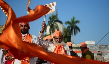 Indian town tense as thousands of Hindus gather near disputed religious site