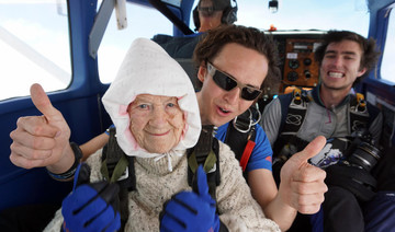102-year-old great-granny becomes ‘oldest’ skydiver