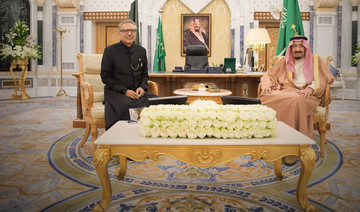 King Salman holds bilateral talks with Alvi