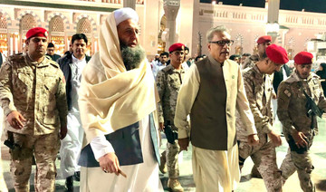 Alvi performs Umrah during his first visit to the Kingdom