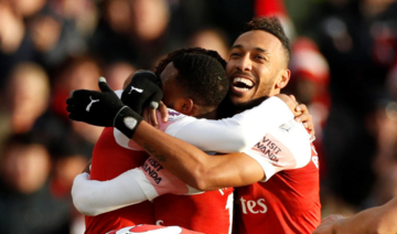 Pierre-Emerick Aubameyang double sees off Burnley as Mesut Ozil returns for Arsenal