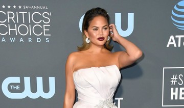 Chrissy Teigen nails her red carpet look with Maison Yeya