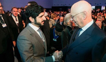 Dubai crown prince and WEF founder discuss ‘closer ties’ in Davos
