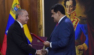 Turkey’s Erdogan offers support for Venezuela’s Maduro