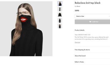 Gucci pulls ‘blackface sweater’ from stores after complaints